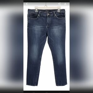 Lucky Brand Sienna Slim Boyfriend Blue Jeans Size 14/32 Petite